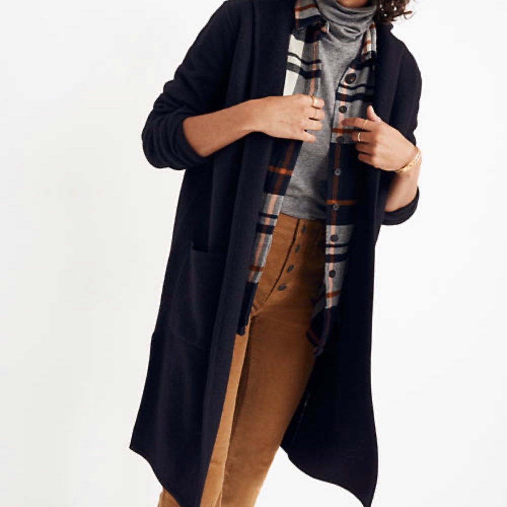 Madewell Camden Sweater Coat